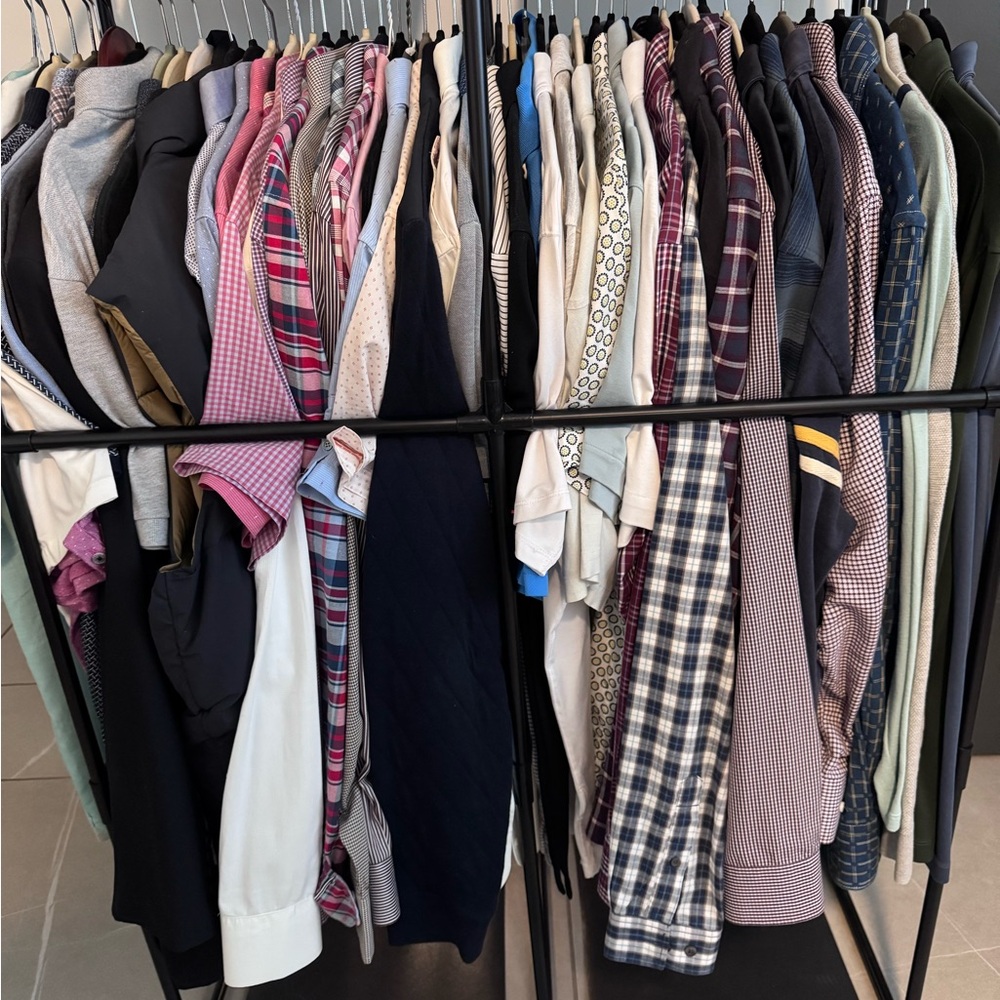 Assorted Men's Button-Up Shirts